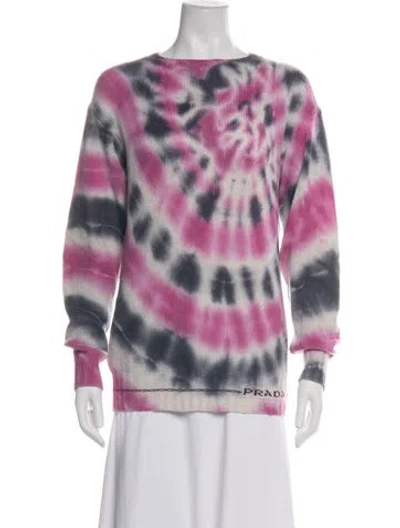 Pre-owned Prada 2019 Virgin Wool Sweater In Pink