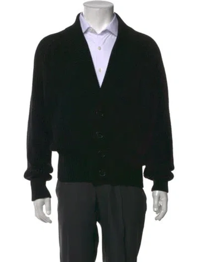 Pre-owned Prada 2019 V-neck Cardigan In Black