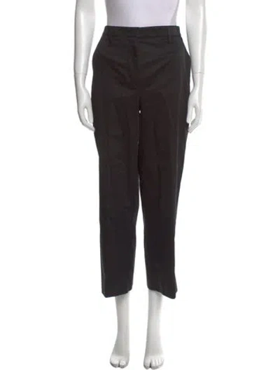 Pre-owned Prada 2019 Wide Leg Pants In Black