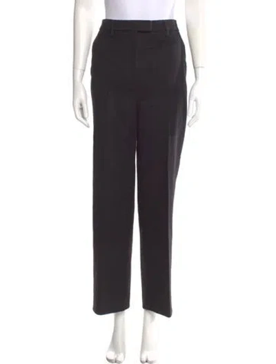 Pre-owned Prada 2019 Wide Leg Pants In Black