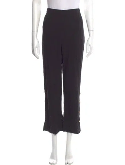 Pre-owned Prada 2019 Wide Leg Pants In Black