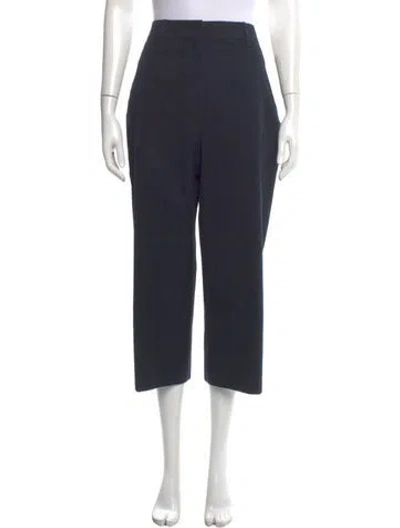 Pre-owned Prada 2019 Wide Leg Pants In Blue