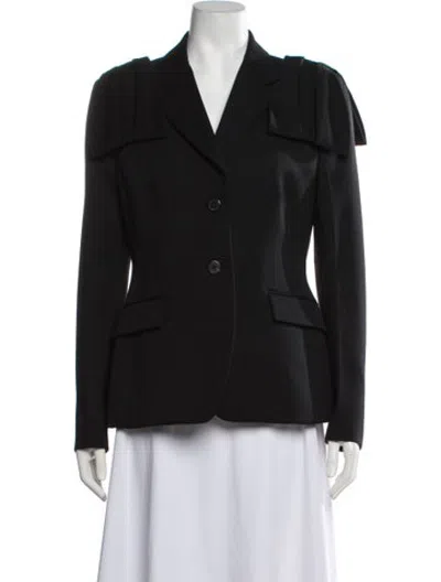 Pre-owned Prada 2019 Wool Blazer In Black