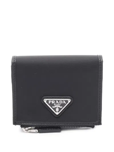 Pre-owned Prada 2020 Bi-fold Wallet In Black