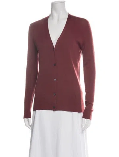 Pre-owned Prada 2020 Cashmere Sweater In Burgundy