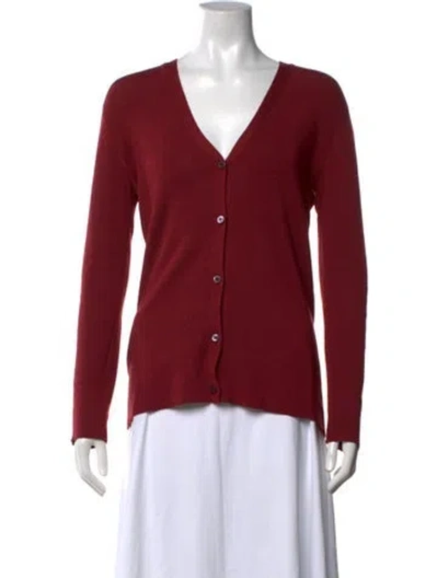 Pre-owned Prada 2020 Cashmere Sweater In Burgundy