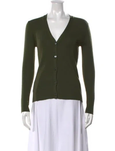 Pre-owned Prada 2020 Cashmere Sweater In Green