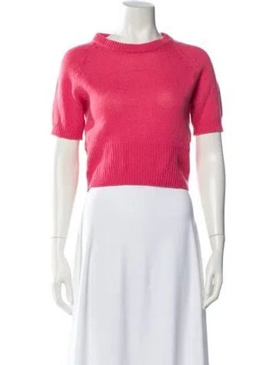 Pre-owned Prada 2020 Cashmere Sweater In Pink
