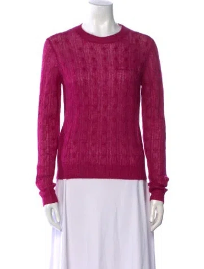 Pre-owned Prada 2020 Crew Neck Sweater In Purple