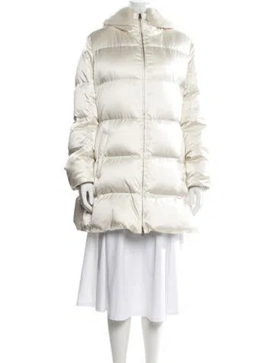 Pre-owned Prada 2020 Down Coat In Neutrals