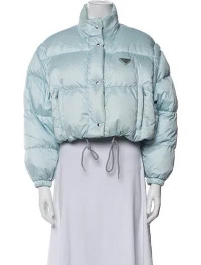 Pre-owned Prada 2020 Down Jacket In Blue