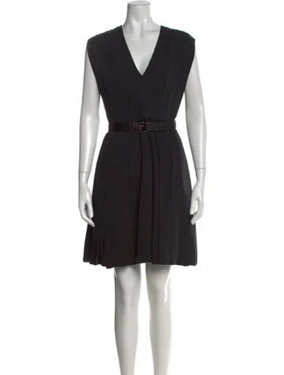 Pre-owned Prada 2020 Knee-length Dress In Black