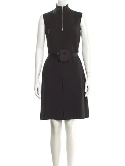 Pre-owned Prada 2020 Knee-length Dress In Black