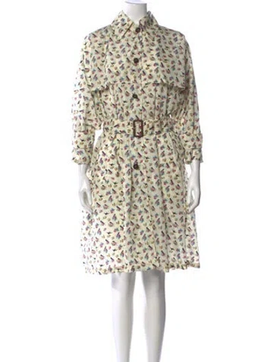 Pre-owned Prada 2020 Knee-length Dress In Neutral