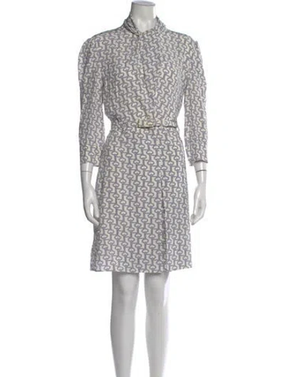 Pre-owned Prada 2020 Knee-length Dress In Purple