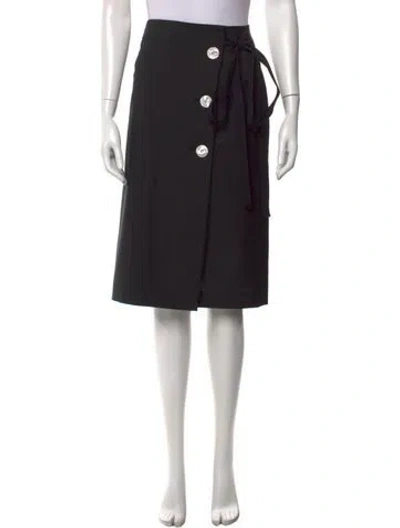 Pre-owned Prada 2020 Knee-length Skirt In Black
