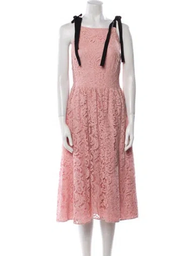 Pre-owned Prada 2020 Midi Length Dress In Pink