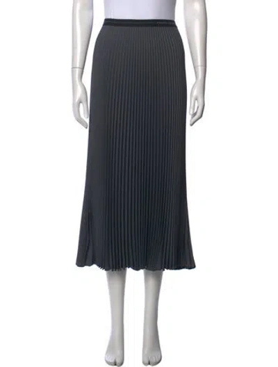 Pre-owned Prada 2020 Midi Length Skirt In Grey