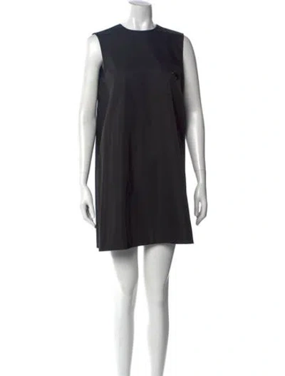 Pre-owned Prada 2020 Mini Dress In Black