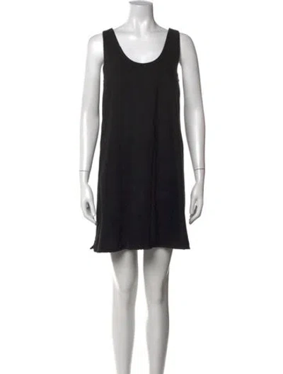 Pre-owned Prada 2020 Mini Dress In Black