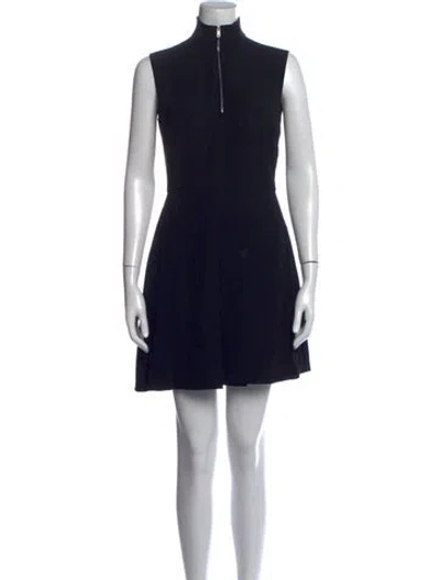 Pre-owned Prada 2020 Mini Dress In Black