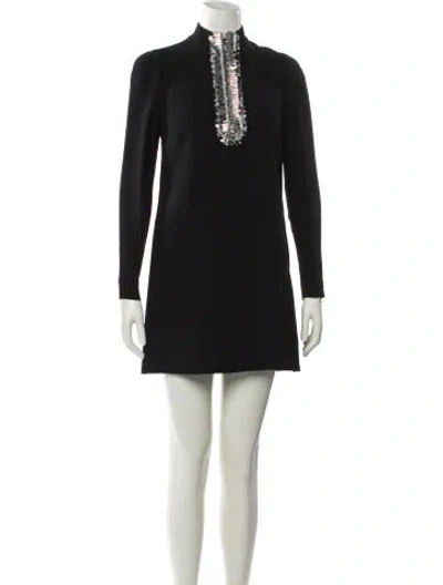 Pre-owned Prada 2020 Mini Dress In Black