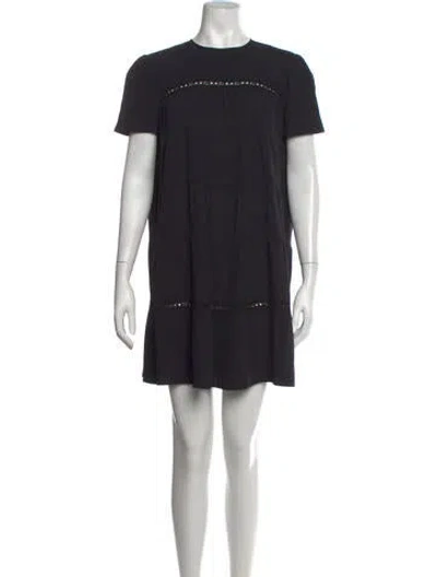 Pre-owned Prada 2020 Mini Dress In Black