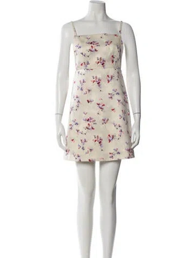 Pre-owned Prada 2020 Mini Dress In Neutral