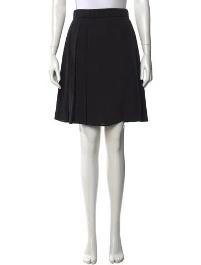 Pre-owned Prada 2020 Mini Skirt In Black