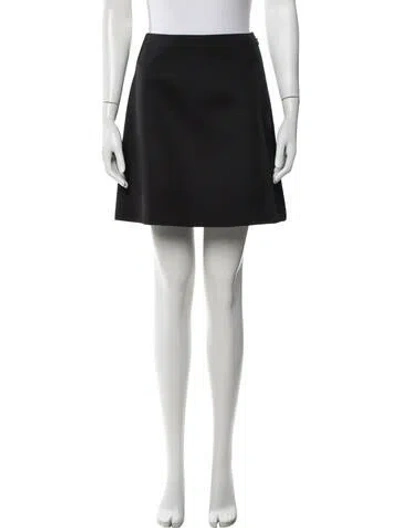 Pre-owned Prada 2020 Mini Skirt In Black