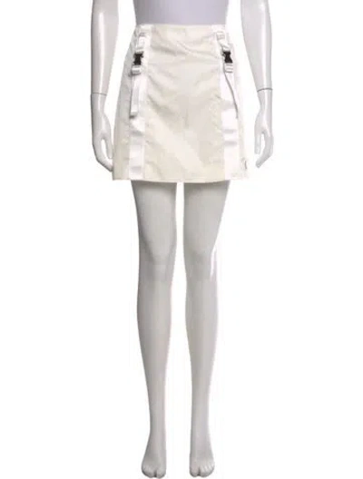 Pre-owned Prada 2020 Mini Skirt In Neutral