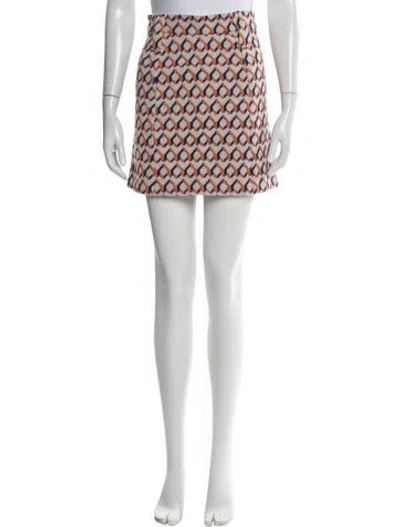 Pre-owned Prada 2020 Mini Skirt In Red