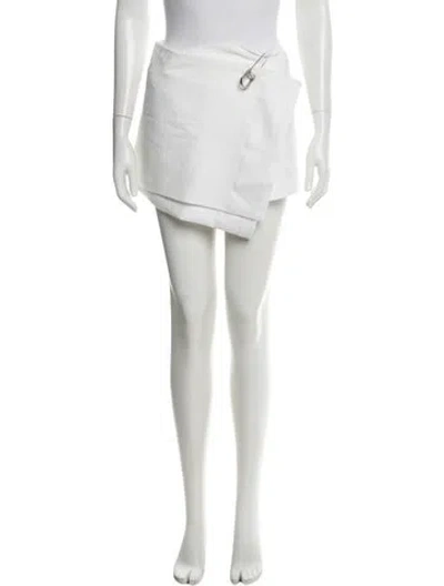 Pre-owned Prada 2020 Mini Skirt In White