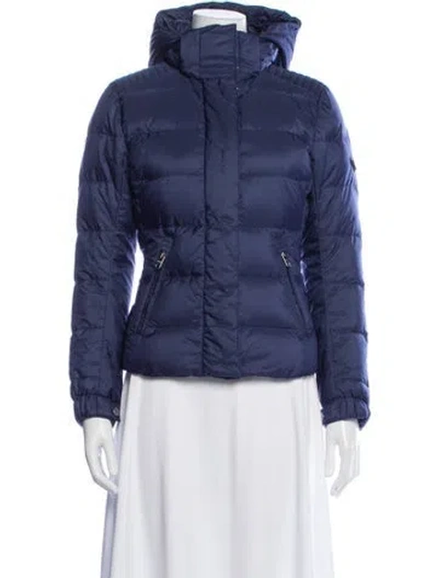 Pre-owned Prada 2020 Nylon Down Jacket In Blue