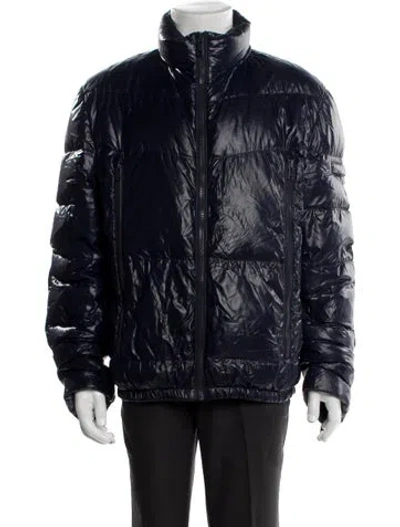 Pre-owned Prada 2020 Puffer Coat In Blue