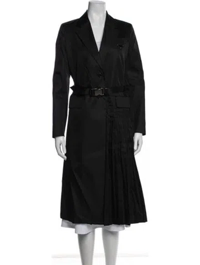 Pre-owned Prada 2020 Re-nylon Coat W/ Tags In Blue