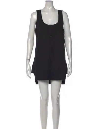 Pre-owned Prada 2020 Scoop Neck Tank In Black