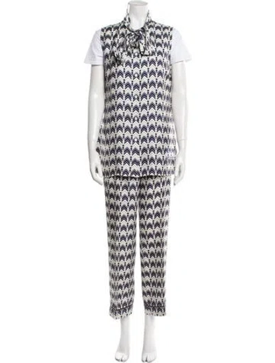 Pre-owned Prada 2020 Silk Tunic In Blue