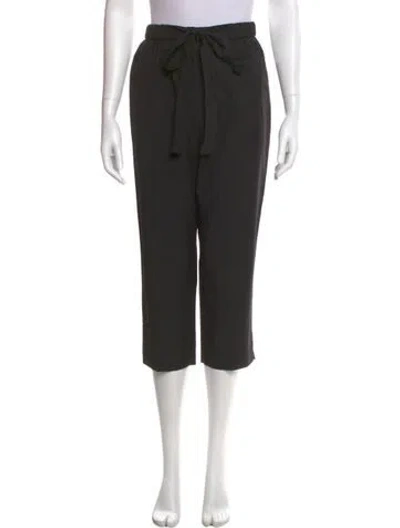 Pre-owned Prada 2020 Straight Leg Pants In Black
