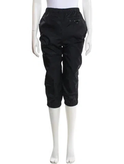 Pre-owned Prada 2020 Straight Leg Pants In Black