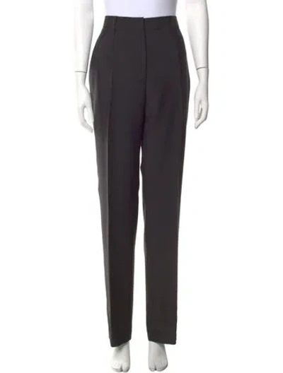 Pre-owned Prada 2020 Straight Leg Pants In Black