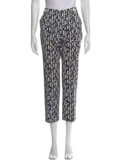 Pre-owned Prada 2020 Straight Leg Pants In Blue