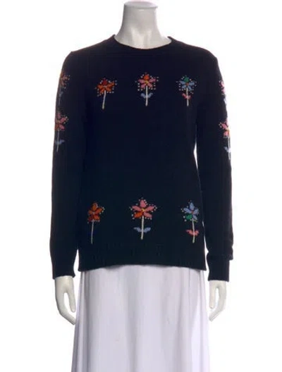 Pre-owned Prada 2020 Virgin Wool Sweater In Black