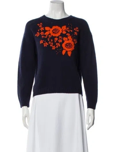 Pre-owned Prada 2020 Virgin Wool Sweater In Multi