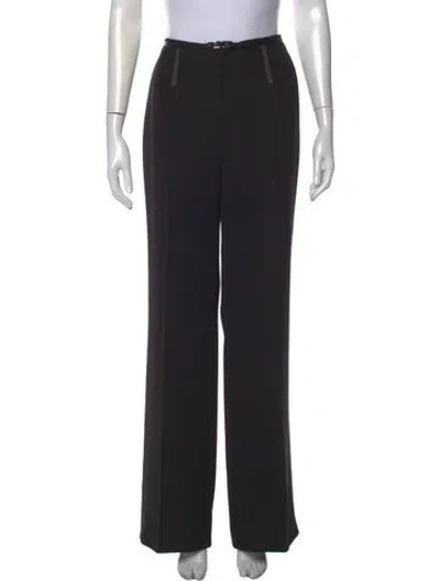 Pre-owned Prada 2020 Wide Leg Pants In Black