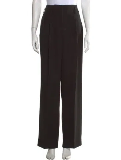 Pre-owned Prada 2020 Wide Leg Pants In Black