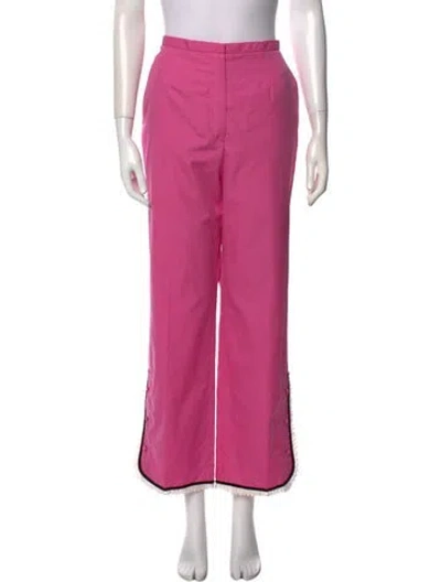 Pre-owned Prada 2020 Wide Leg Pants W/ Tags In Pink