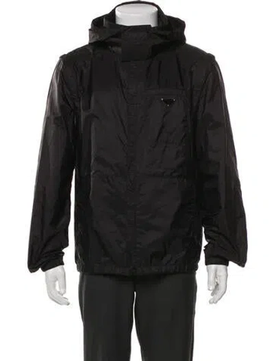 Pre-owned Prada 2020 X Re-nylon Windbreaker In Black