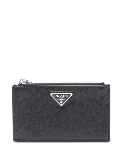 Pre-owned Prada 2020s Leather Cardholder