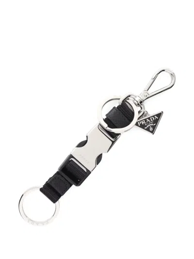 Pre-owned Prada 2020s Logo-lettering Bag Charm